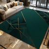 Nordic High-end Living Room Decoration Green Carpet Luxury Bedroom Non-Slip Floor Mat Customizable Kitchen Balcony Area Rugs