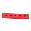 100mm T Slot Miter Track with Holes Aluminum Alloy Woodworking Chute Rail Electric Circular Saw Workbench Fixture