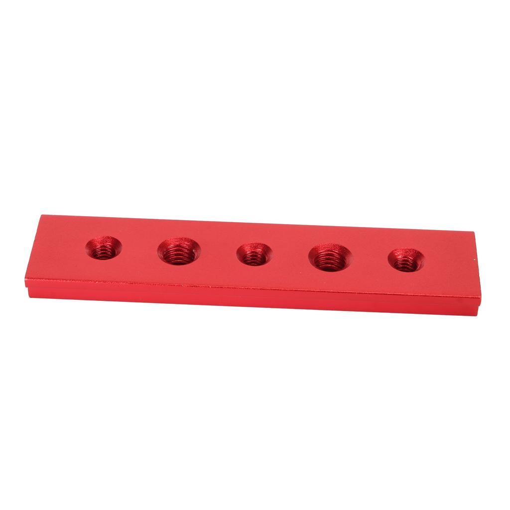 100mm T Slot Miter Track with Holes Aluminum Alloy Woodworking Chute Rail Electric Circular Saw Workbench Fixture
