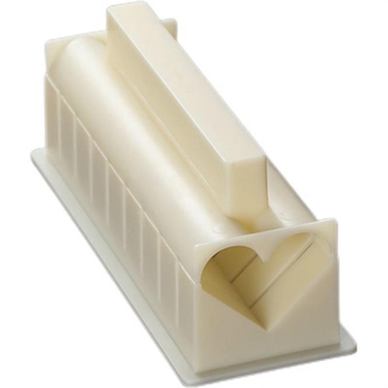 DIY Sushi Maker og ris sirkulær form Japansk kake kjærlighetslignende form Multifunksjonell mold firkantet Sushi verktøysett