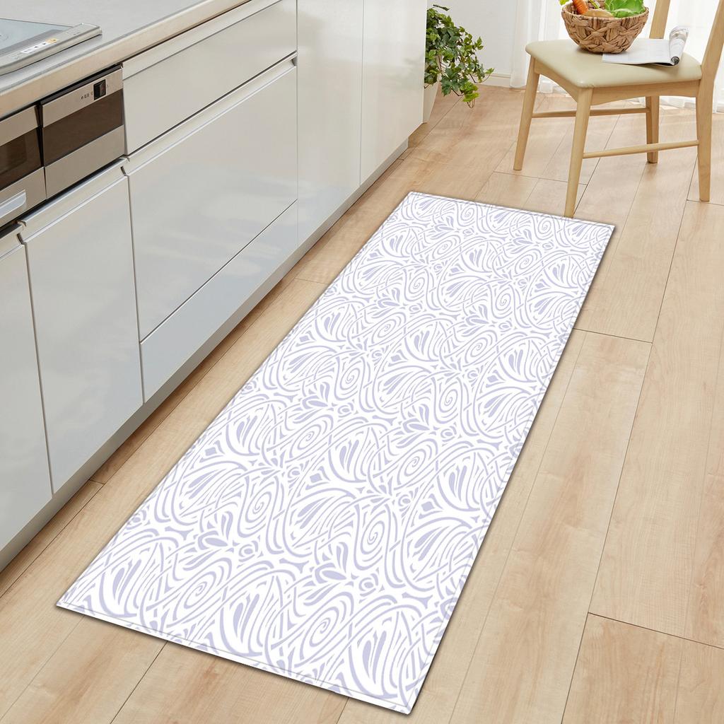 Line Theme Carpet Long Floor Mat Doormat