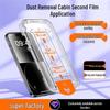 High-Definition Anti-Peep Tempered Screen Protector for iPhone 13, 14 Pro Max, and 15 with Dust-Free Features