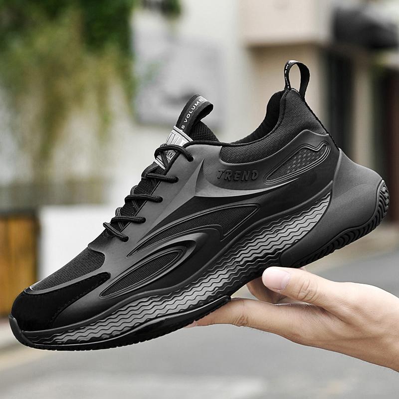 Fashion Spring Breathable Sneakers Men Elevator Shoes Height Increase Shoes for Men Casual Insole 6cm Sport Soft Sole Man Taller Shoes