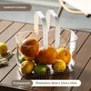 Clear Portable Drain Basket With Soft Handle Food-Grade Storage Basket For Kitchen, Picnic, Fruit & Bathroom Toiletries