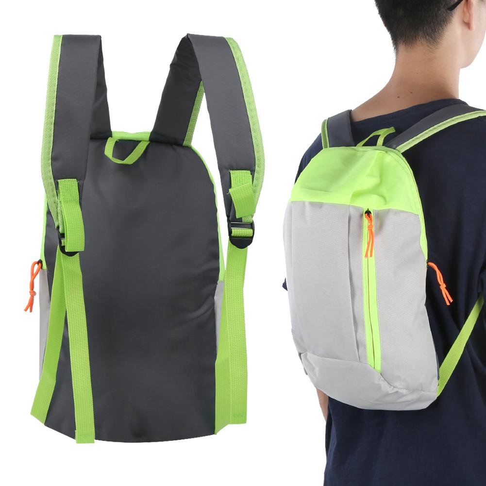 Sport Backpack Men Light Weight Hiking Backpack Women Travel Bag Laptop Camping BagLight Green