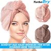Ručník TurboDry s turbanem a knoflíkovou hlavou, 2 ks v balení