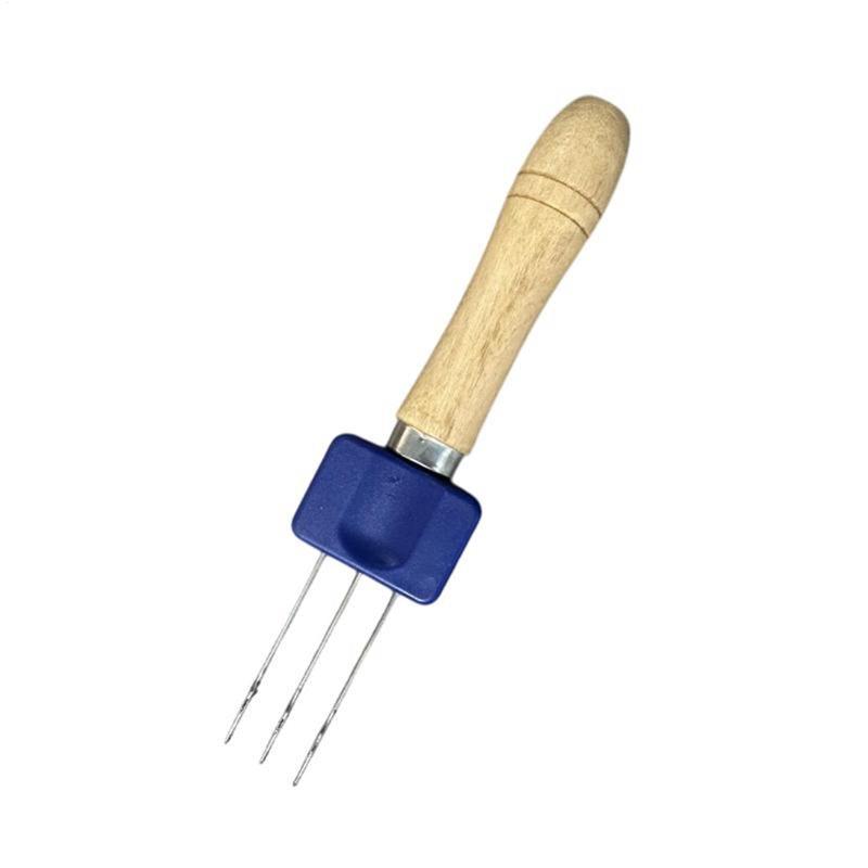 

HHO-Portable Cord Knitting Hook Latch Hook Tool 3 Latch Needle For Binding-Off Or Edging Crocheting Tool For Knitting Supplies