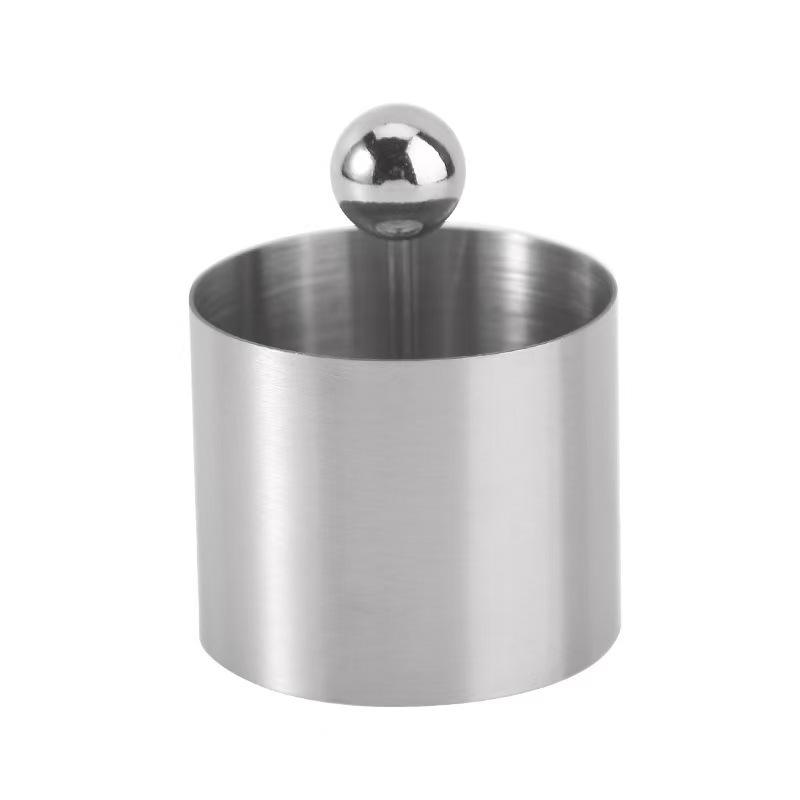 

Purple Rice Taro Cheese Mold - Stainless Steel Sushi Shaping Tool for Plating & Decoration. Small