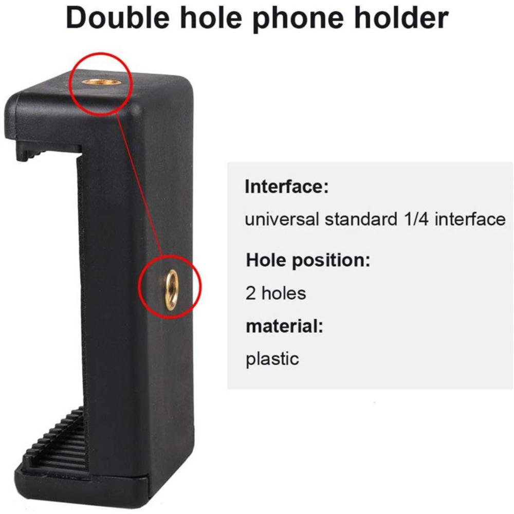 black guitar phone holder, which makes it convenient for us to watch teaching videos or sheet music, guitar accessories, and head music while playing