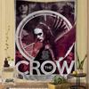 Classic Movie TThe Crow Big Microfiber Beach Towels Quick Dry Towel Sand Beach Towels Pool Towel for Travel Swim Pool Yoga