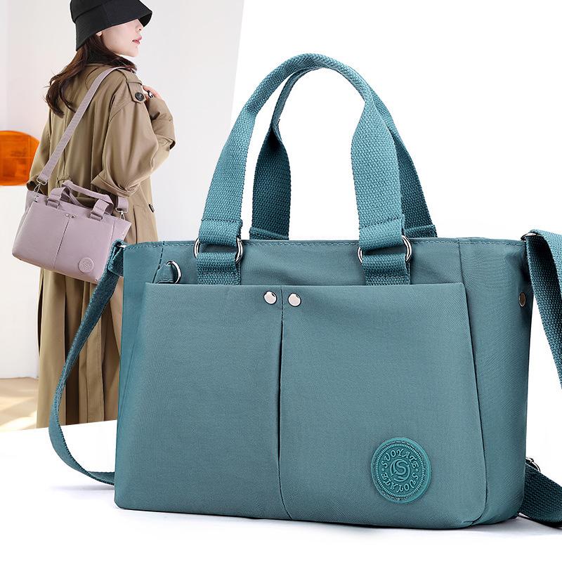 Autumn Tote Bag Printed Women's Shoulder Messenger Bag Anti-splashing Multi-layer Large-capacity Handbag
