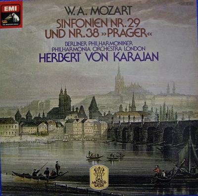 LP-Schallplatte WOLFGANG AMADEUS MOZART BERLINER P Symphonien Nr. 29 und Nein. 38 Pragu 1C03700653 His Masters Vo Deutschland Klassisch Gebraucht