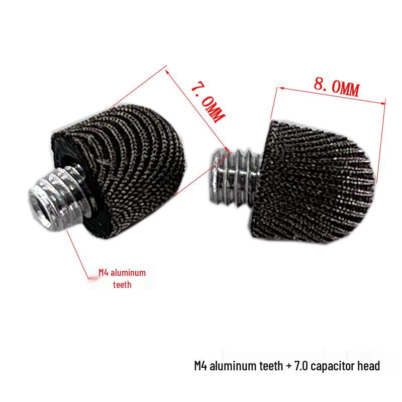 Capacitive Silver Fiber Cloth Tip for Touchscreen Pen