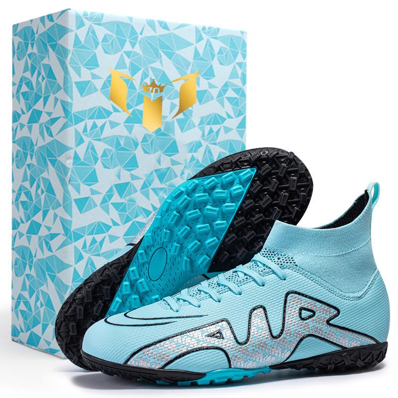 + Large Size Broken Nails and Long Nails Men's and Women's Football Shoes, Primary and Secondary School Students' Lawn Training Shoes, Assassin Foot