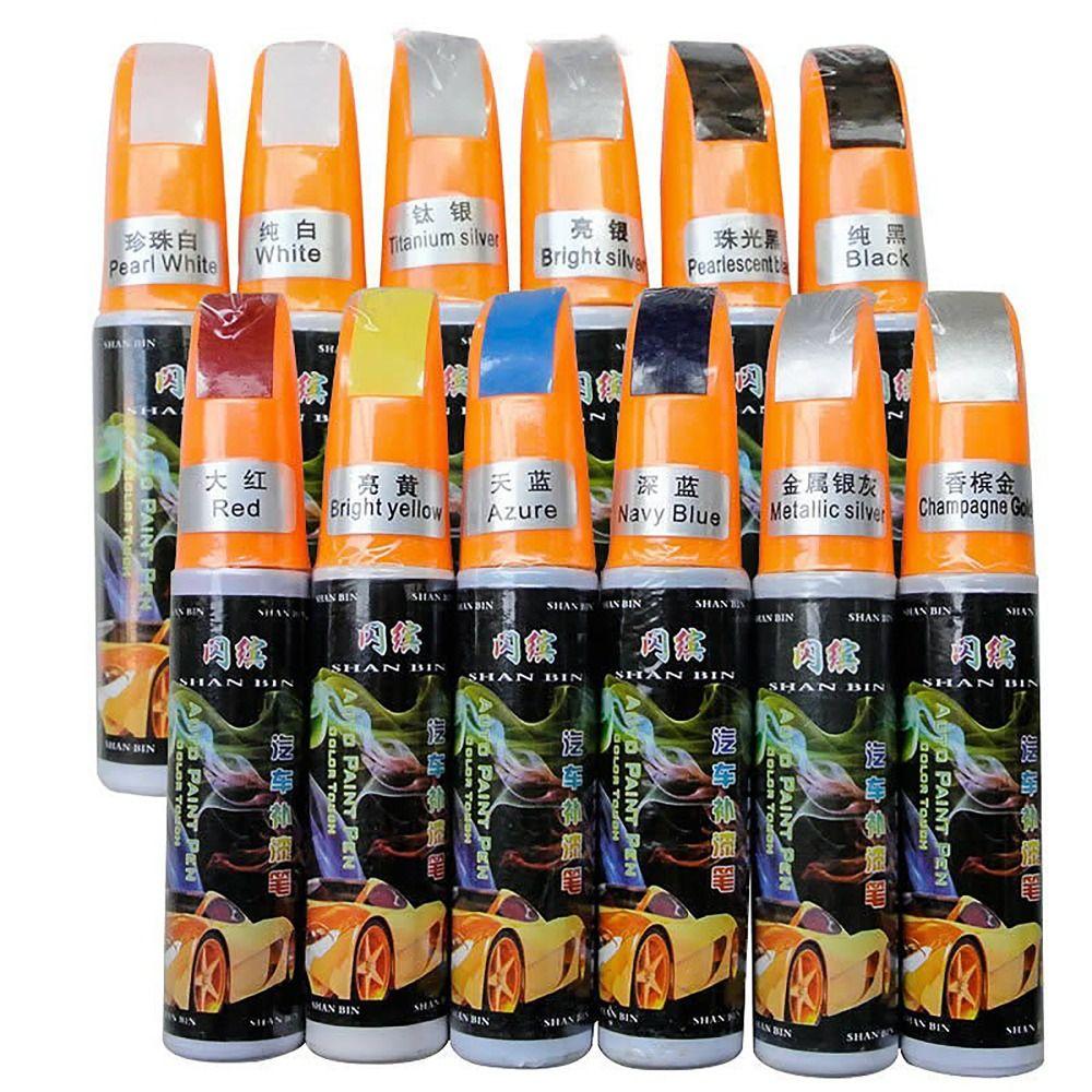 2in1 Touch Up Pen Touch Up Touch Up Marker Effective Painting Brush  For Car Decor