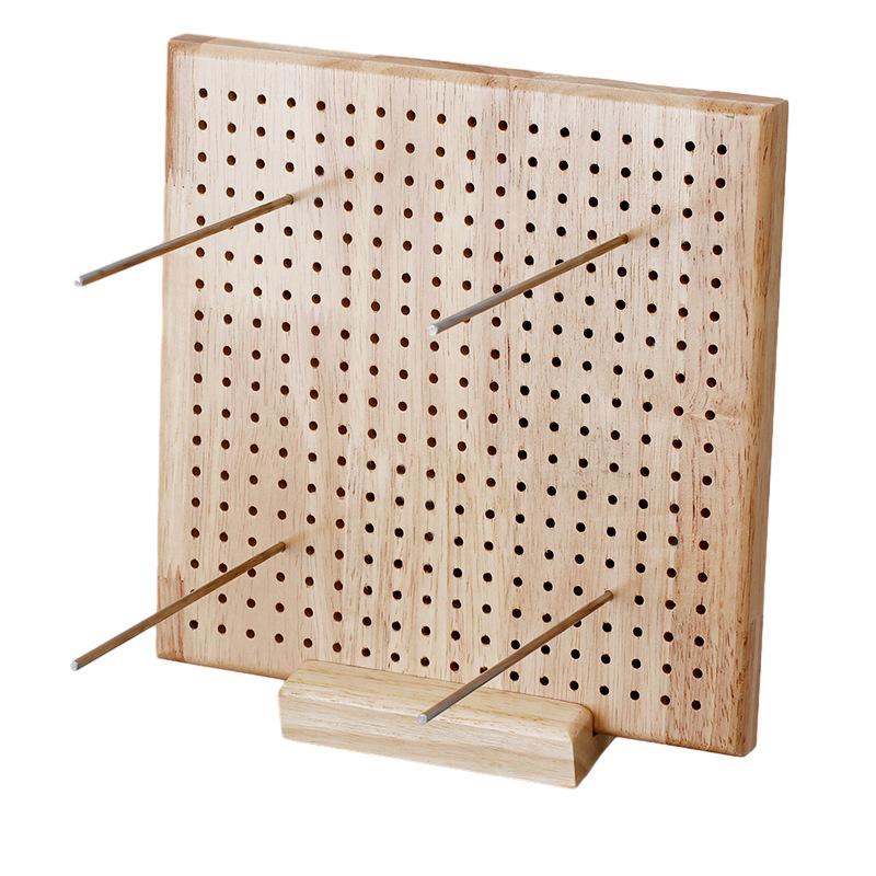 Creative Wooden Crochet & Knitting Blocking Board for DIY Projects