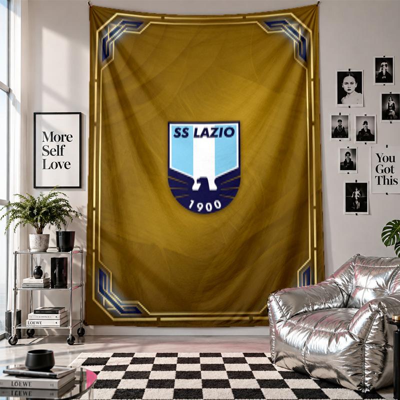 Lazio FC Wall Tapestry Home Decor Wall Hanging Cloth for Bedroom Living Room Background