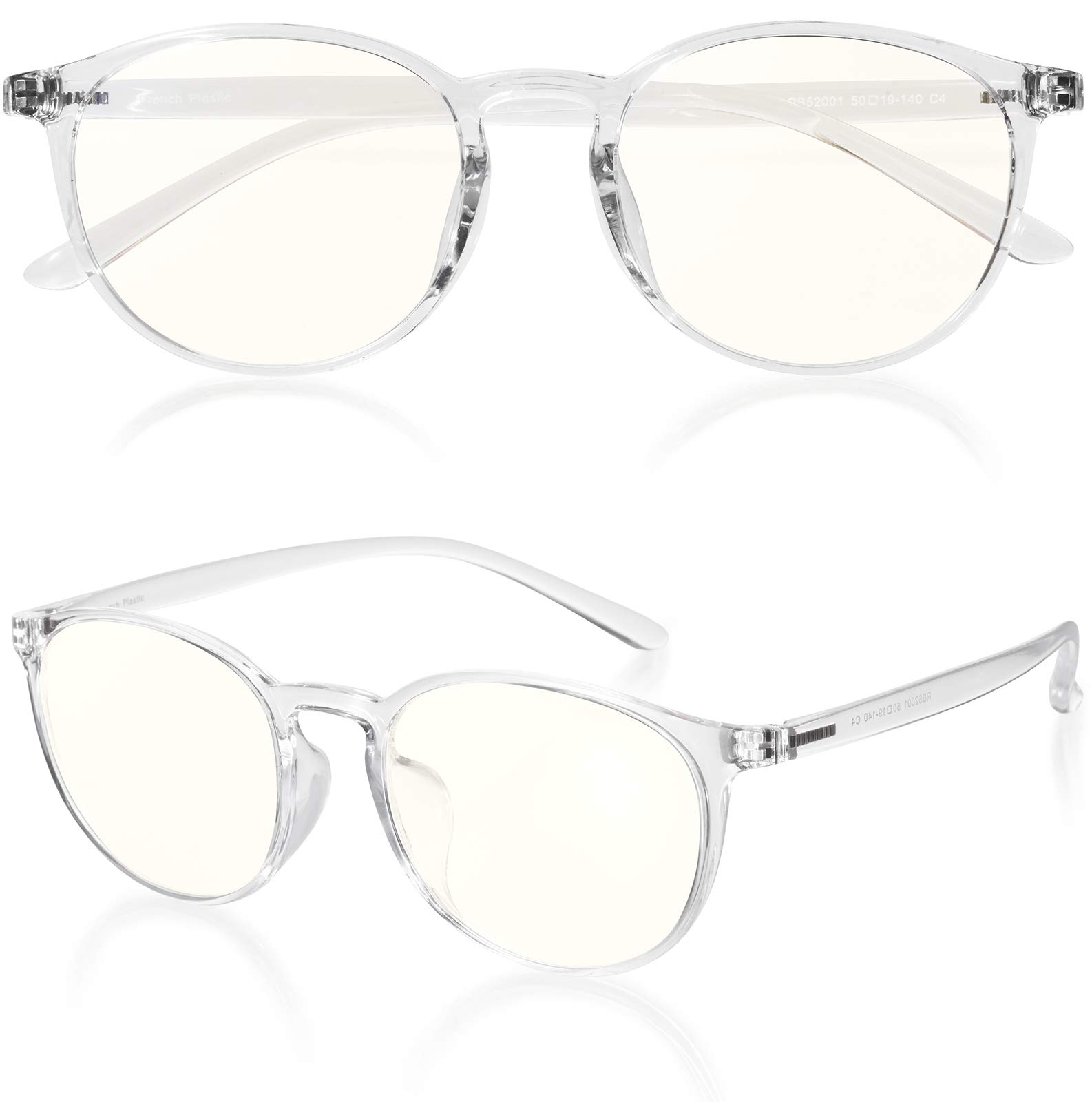 Blue Light Blocking PC Computer JIS Standard Blue Light UV Boston UV Fashion Glasses [ROTAKUMA] Glasses, Glasses, Glasses, 40% Blocking, 99.9%