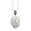 Chain Long Sweater Rose Shaped Necklace Jewelry Ladies Accessories Pendant Gift