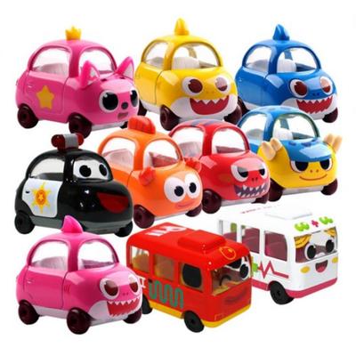 Pinkfong Babyshark Mini Car Diecast Metal Toy Kamicar Toy 10 Types