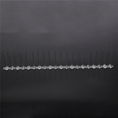 A34R 10 Pcs/Box Bird Spikes, Stainless Steel Bird Deterrent Spikes Cover For Fence Railing Walls Roof Yard