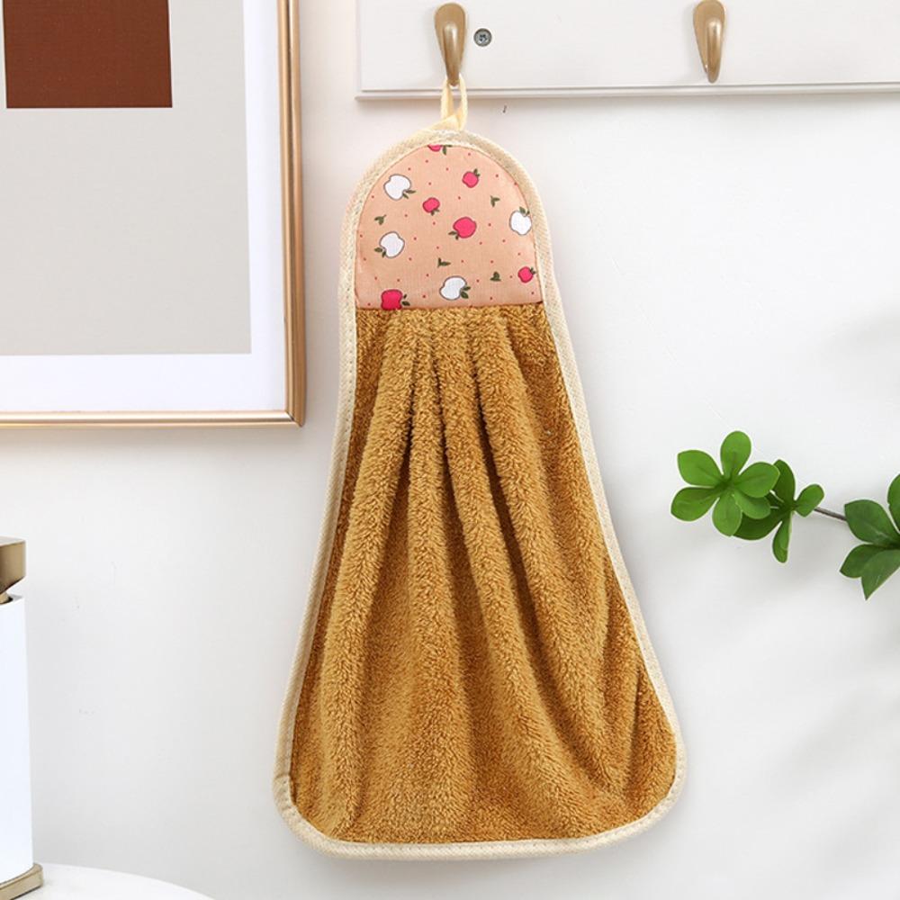 

Ультра Толстое Полотенце для Рук Впитывающая Микрофибра Коралловый Вельвет Тряпка Высокое Качество Салфетка для Посуды Кухня кофейный