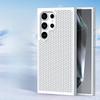 Suitable for Samsung S25Ultra Heat Dissipation Mesh Breathable Phone Case Honeycomb Hole Skin Feel S23FE Anti-drop Protective Case S24