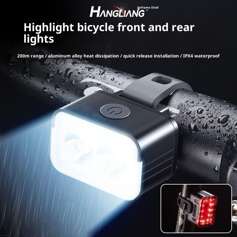 

Велосипедные огни для ночной езды, освещение, фары, предупреждение о торможении, горный дорожный велосипед, задние фонари, велосипедное оборудование, аксессуары