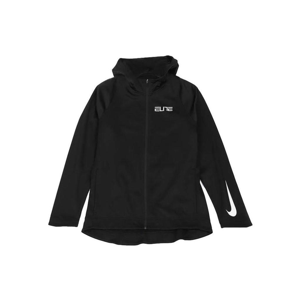 Nike Logo Breathable Hooded Sports Casual Jacket Men Jacket Black 904439-010