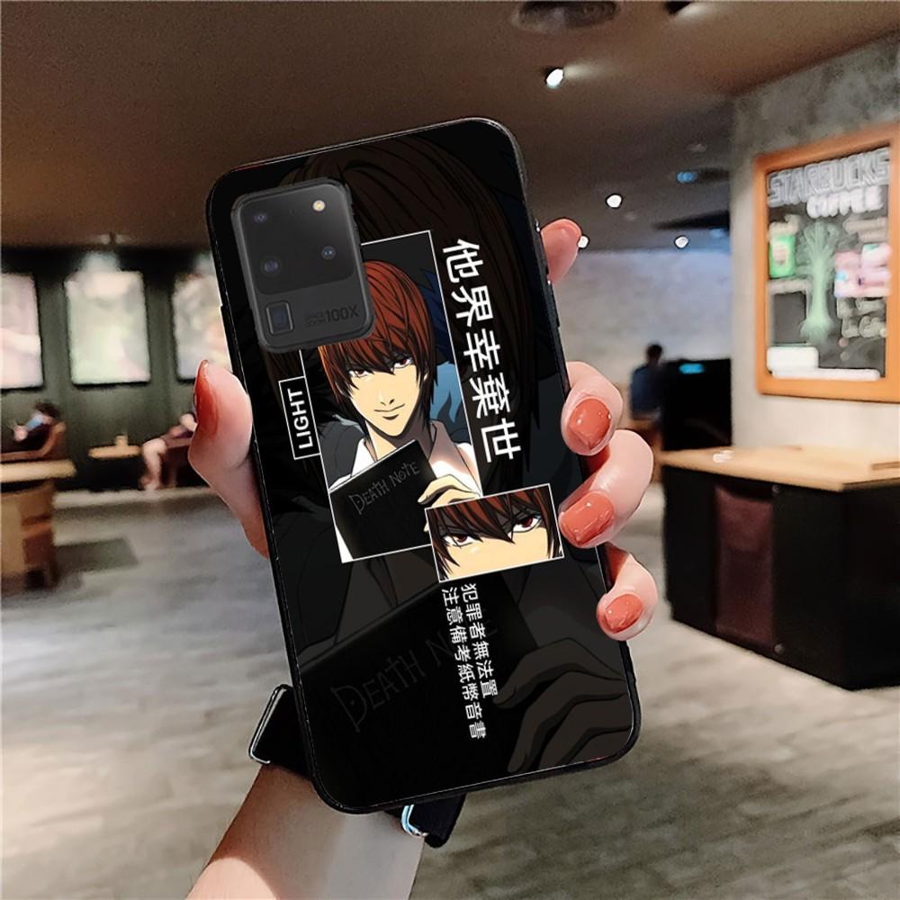 Death Note Phone Case For Samsung S 9 10 20 21 22 23 30 23 24 Plus Lite Ultra FE S10lite Fundas