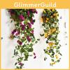 Lifelike 100cm Artificial Flowers Silk Rose Fake Garland Vine Ivy Plant Leaves For Charming Home Accents