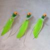 Realistische Vogelvormige Veer Kat Prikkel Speeltje Hoofd Vervanging Hanger Vervanging Afneembaar Huisdier Speel Speeltje Accessoires