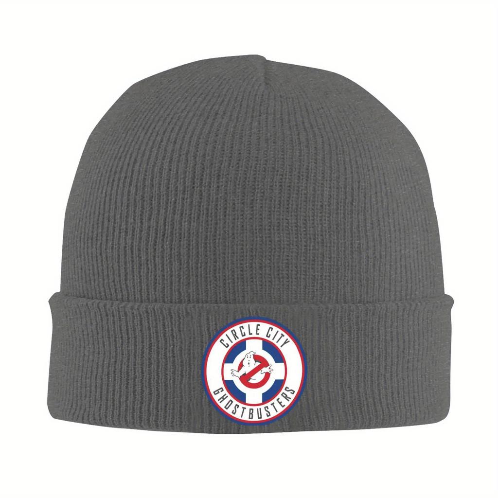 Custom Circle City Ghost-Busters Bonnet Hat Hip Hop Knit Hat Men Women  Ghosts Movie Winter Warm Skullies Beanies Caps