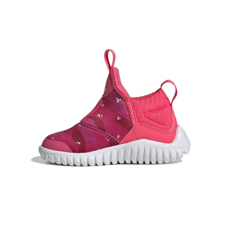 Adidas Rapida Comfortable Versatile Breathable Low-Top Walking Shoes Baby Shoes Pink EE9331
