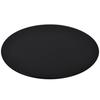 Round Table Top - vidaXL - Tempered Glass - 800 Mm - Black - Contemporary