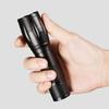 T6 Strong Light Flashlight LED Aluminum Alloy Telescopic Zoom Battery Version Outdoor Searchlight Remote Flashlight