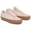 Vans Old Skool Series Comfortable Versatile Low-Top Skate Shoes Women Sneaker Pink White VN000CT9BOD