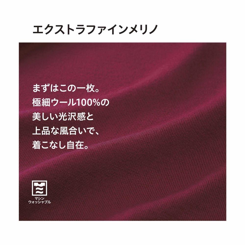 Uniqlo Japan Extra Feiner Merino V-Ausschnitt Cardigan Langarm