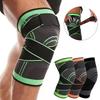 Sports Fitness Knee Pads Support Bandage Braces Elastic Nylon Sport Compression Sleeve For Basketball Cycling Elastic Knee Pads