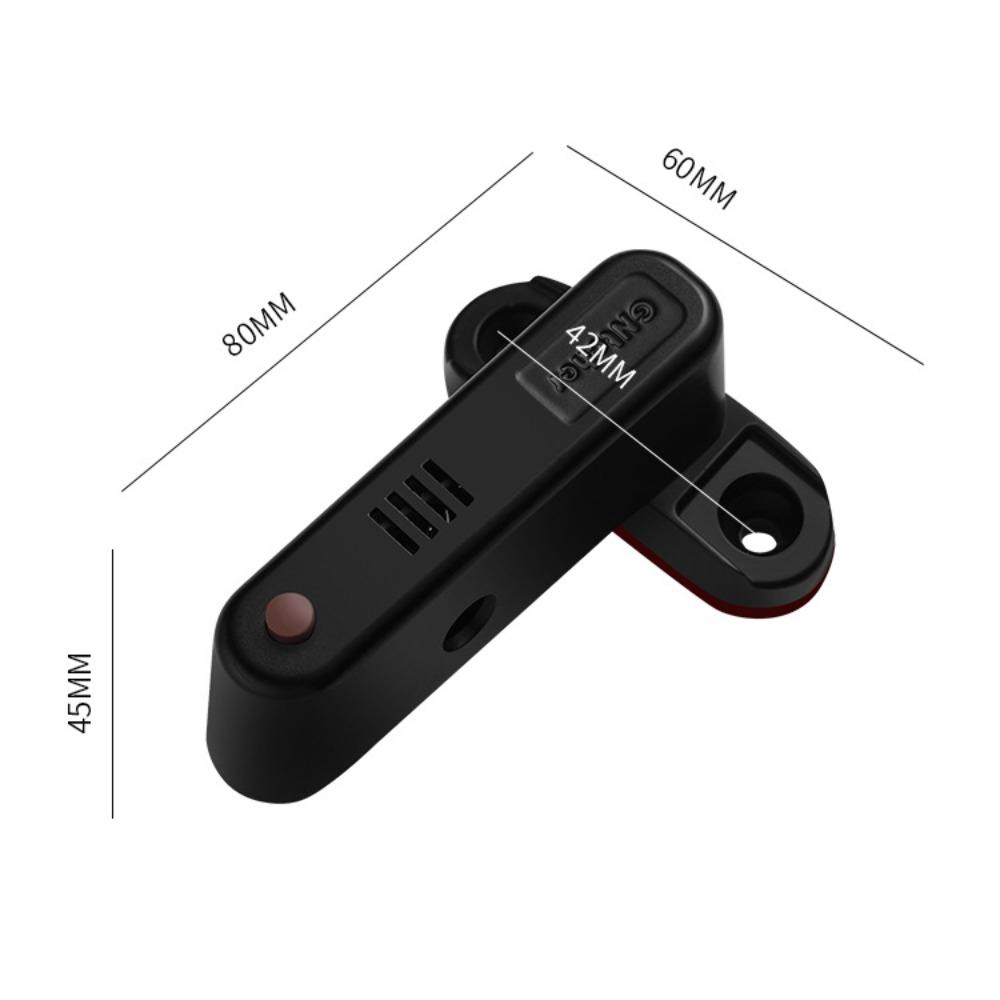 New Aluminum Alloy Door Lock Alarm Security Supplies Anti-theft Burglar Alarm 120db Portable Door Stopper Traveling