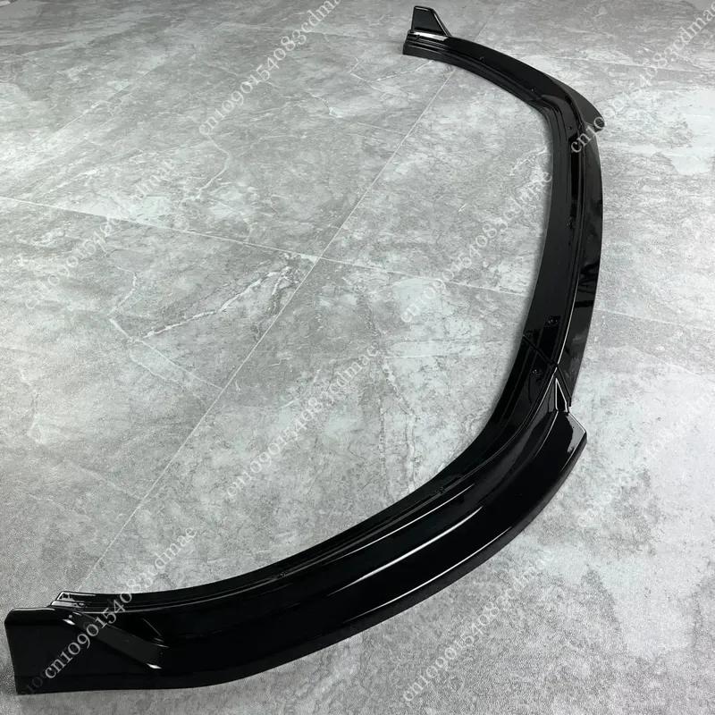 Front Bumper Splitter Lip 3Pcs for VW Polo MK5 MK6 Standard TSI TDI 2010-2021 Tuning Body Kit Guard Gloss Black UV Coat Spoiler