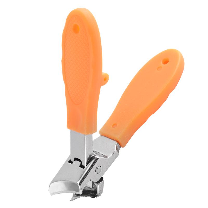 Anti-Splash Wide-Opening Nail Clipper for Thick and Ingrown Nails