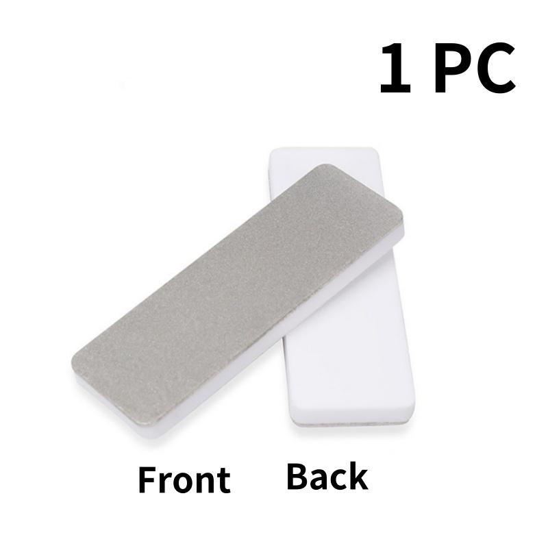 Grit 400/1000 Double Side Diamond Ceramic Whetstone Knife Sharpener Outdoor Portable Mini Grindstone Kitchen Sharpening Stone