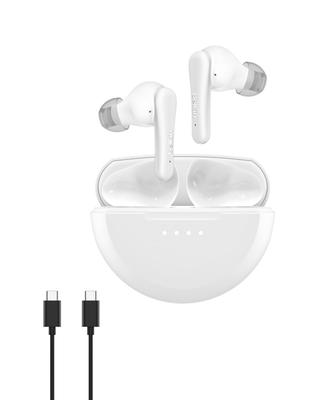 Belkin SOUNDFORM FF Active Noise Cancelling Earphones USB-C 28 Hours Battery Life White AUC015fqWH
