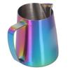 Frothing Pitcher Eagle Spout Prevent Spilling 304 Stainless Steel Frother Cup with Handle for Milk Coffee 420ml
