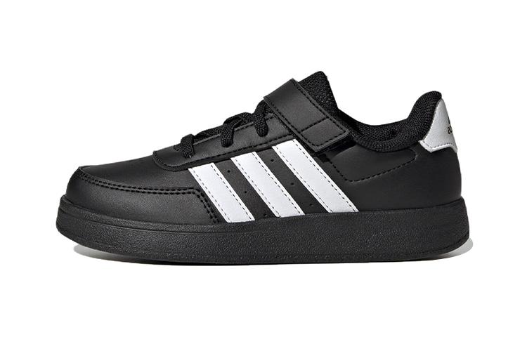 Adidas Neo Breaknet Black White Low top Skateboard Shoes Kids  HP8968 31.5