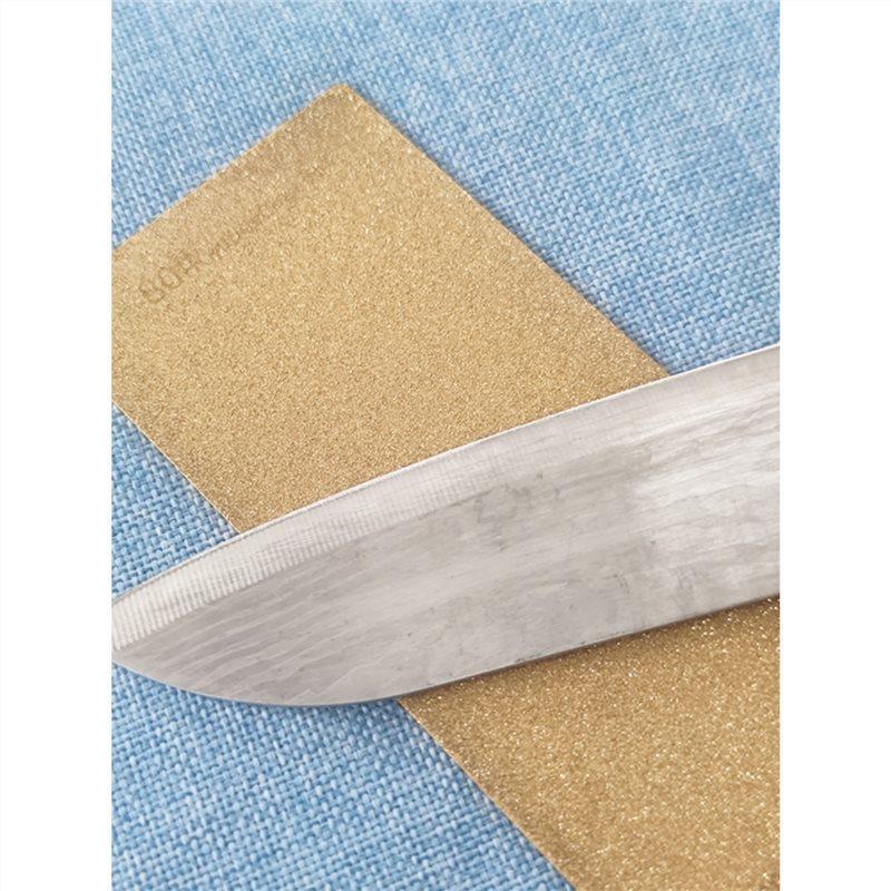 Knife Sharpener Emery Grinding Disc Rectangular Diamond Grinding Disc Seal Cutting Seal Jade Grinding Blade Polishing Tool 1pcs