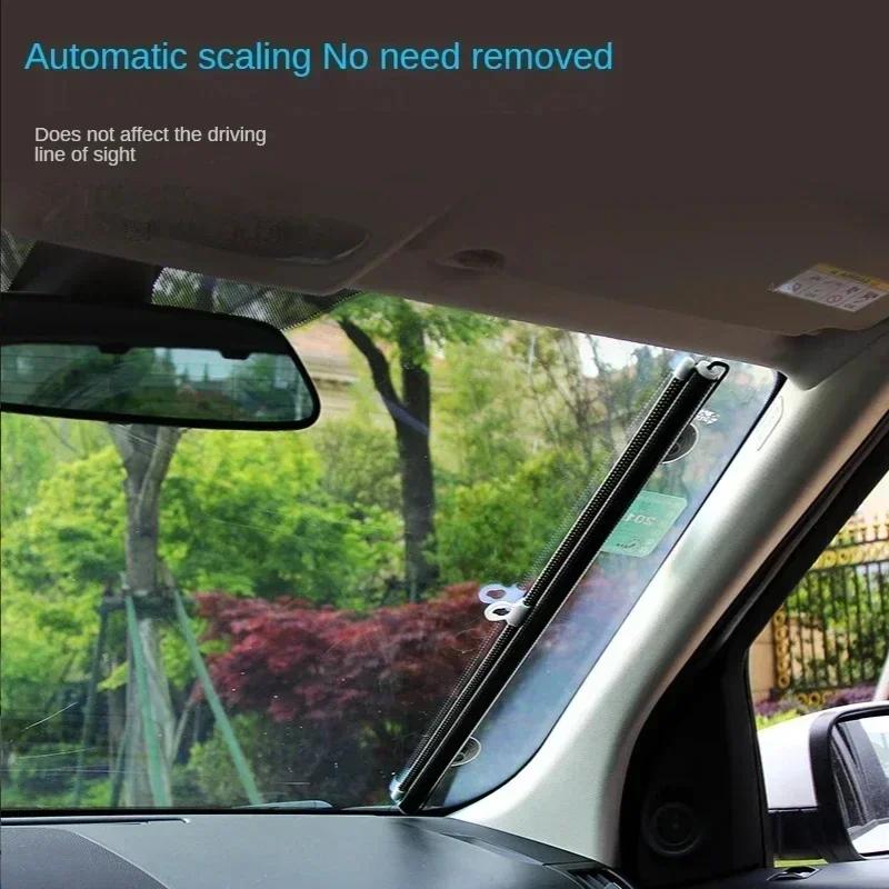 Retractable Window Sun Shades UV Blocking Sun-proof Heat Insulation Shields Car Sun Protector Windshield Sunshade Accessories