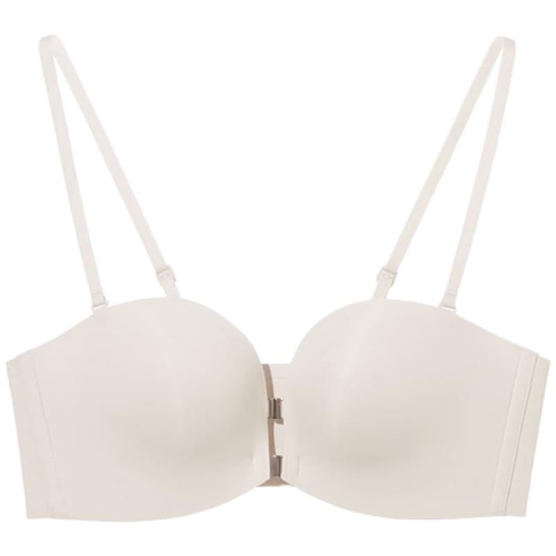 Ubras Seamless Front-Clasp Convertible Push-Up Bra 70B