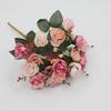 Multicolor Rose Bouquet Artificial Flower 21 Heads Simulation Flowers New Faux Rose Flower  Gifts